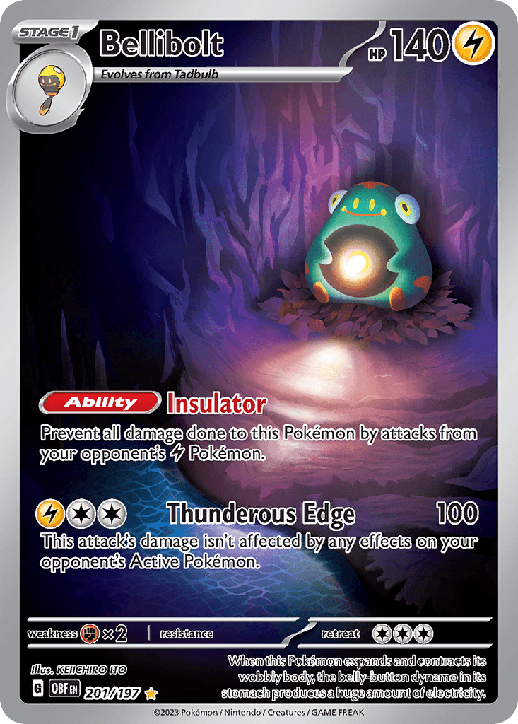 Bellibolt, 201/197, Standard