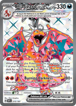 Charizard ex, 215/197, Standard