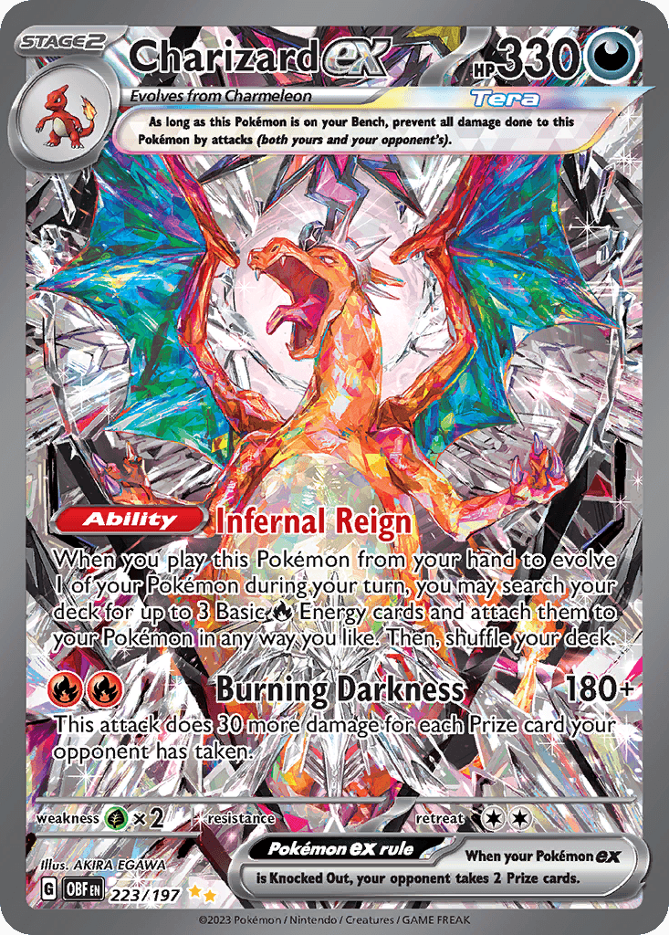 Charizard ex, 223/197, Standard