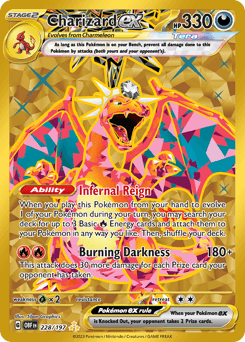 Charizard ex, 228/197, Standard