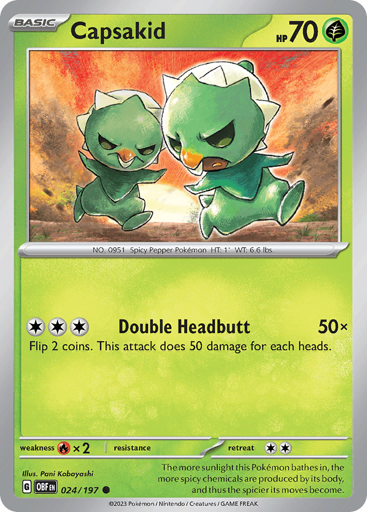 Capsakid, 24/197, Standard