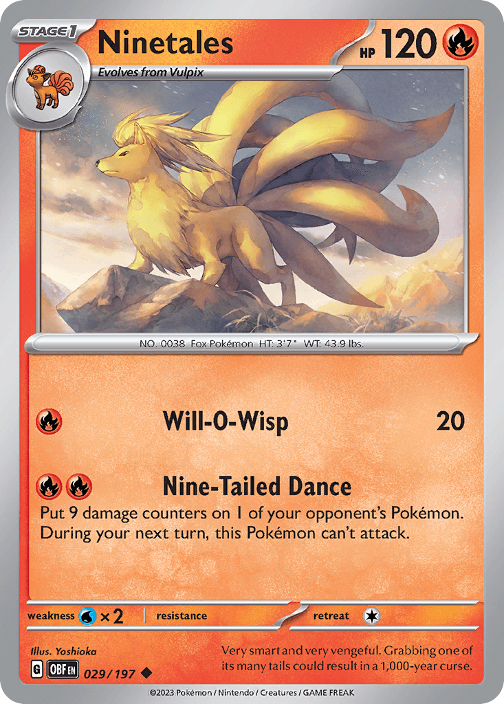 Ninetales, 29/197, Standard