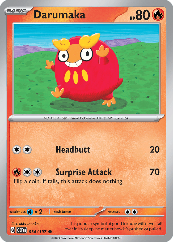 Darumaka, 34/197, Standard