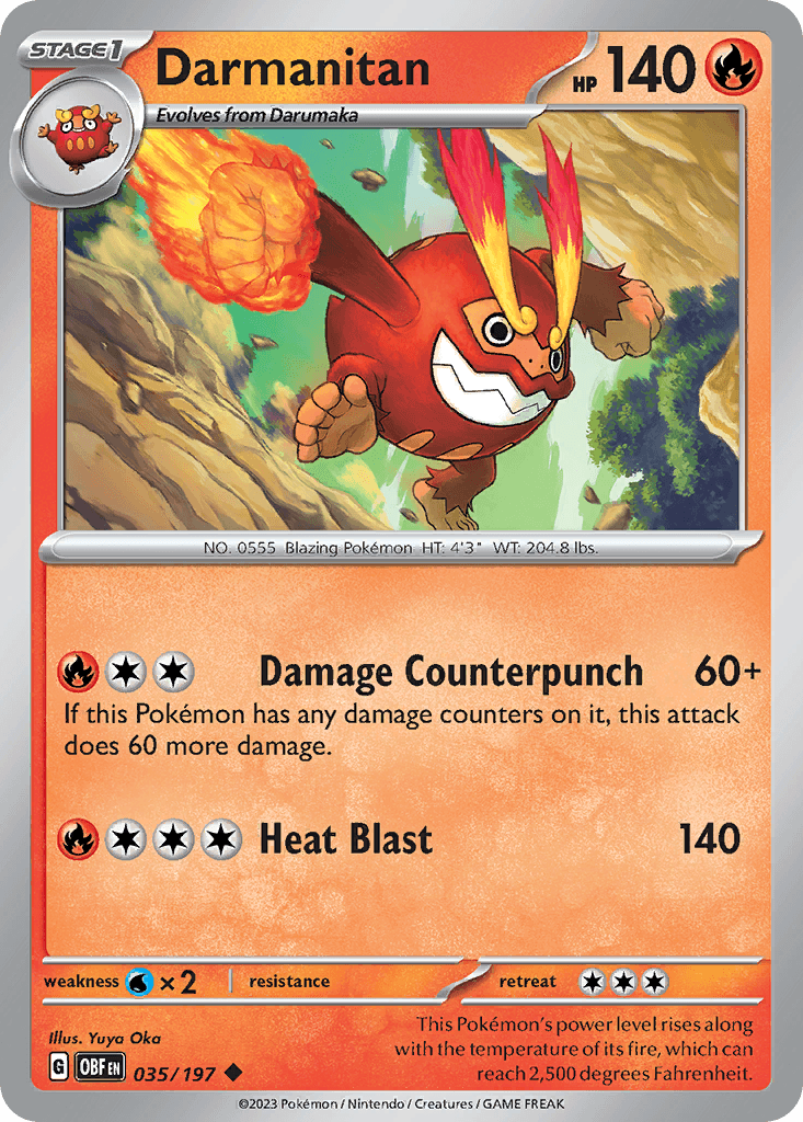 Darmanitan, 35/197, Standard