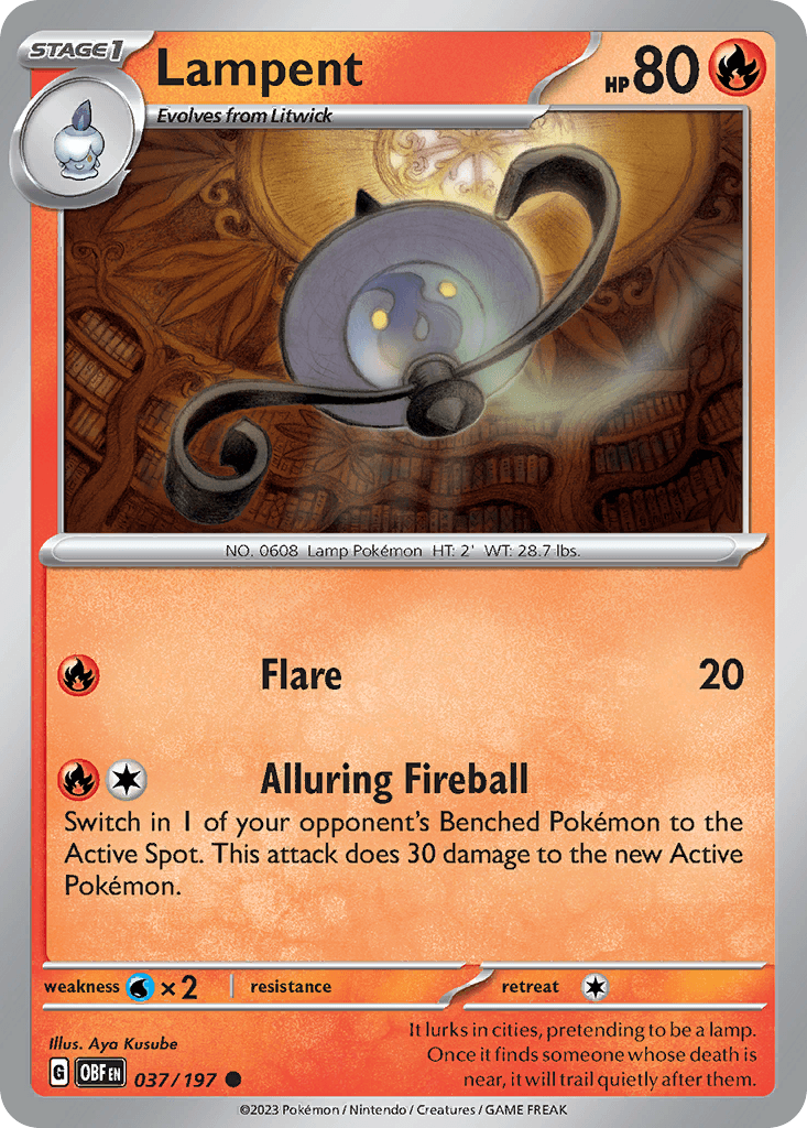 Lampent, 37/197, Standard