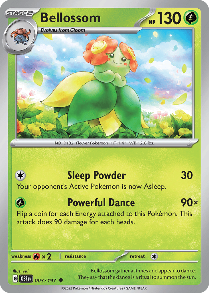 Bellossom, 3/197, Standard