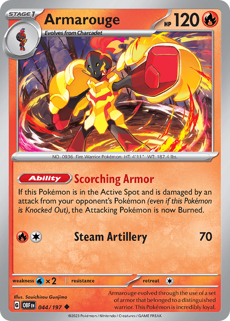 Armarouge, 44/197, Standard