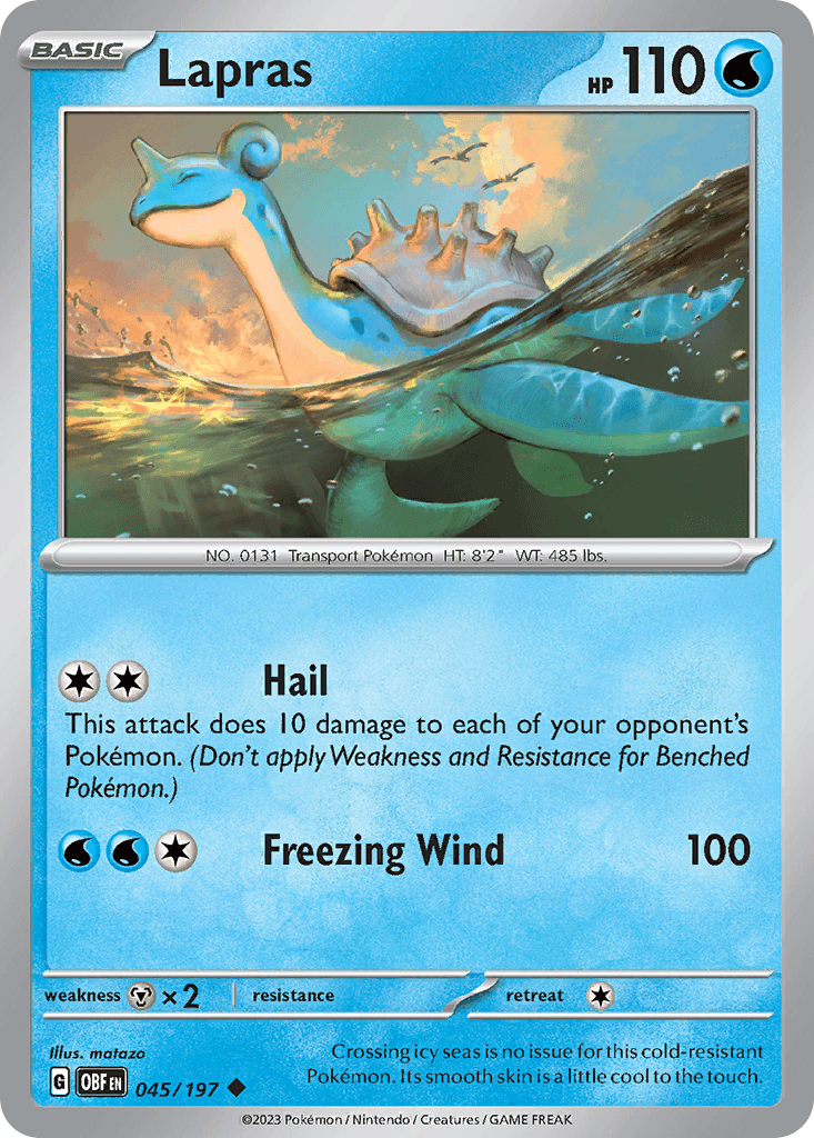 Lapras, 45/197, Standard