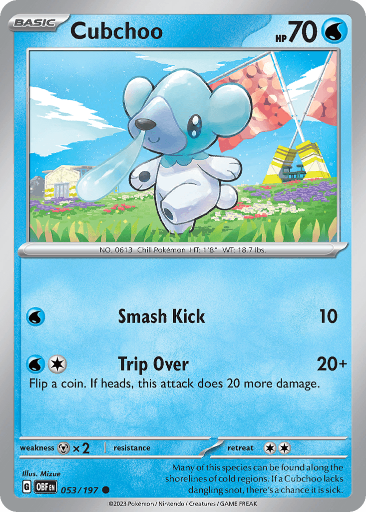 Cubchoo, 53/197, Standard