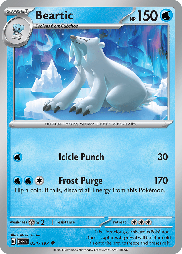 Beartic, 54/197, Standard