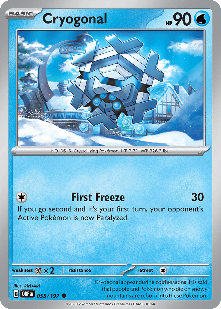 Cryogonal, 55/197, Standard