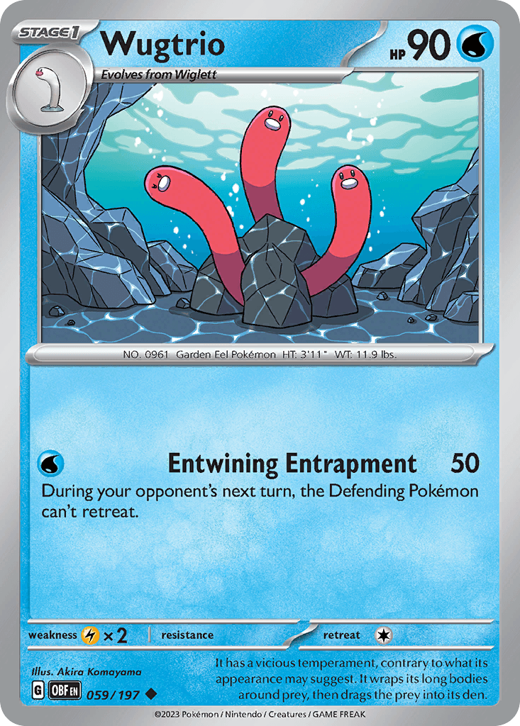 Wugtrio, 59/197, Standard