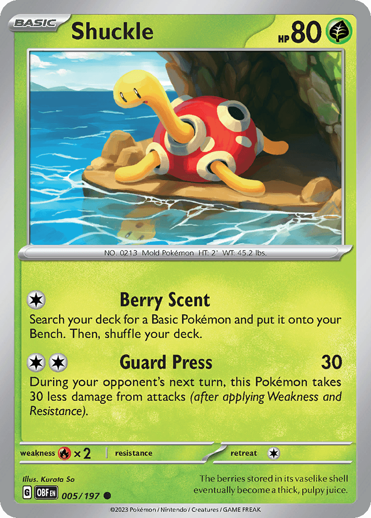 Shuckle, 5/197, Standard