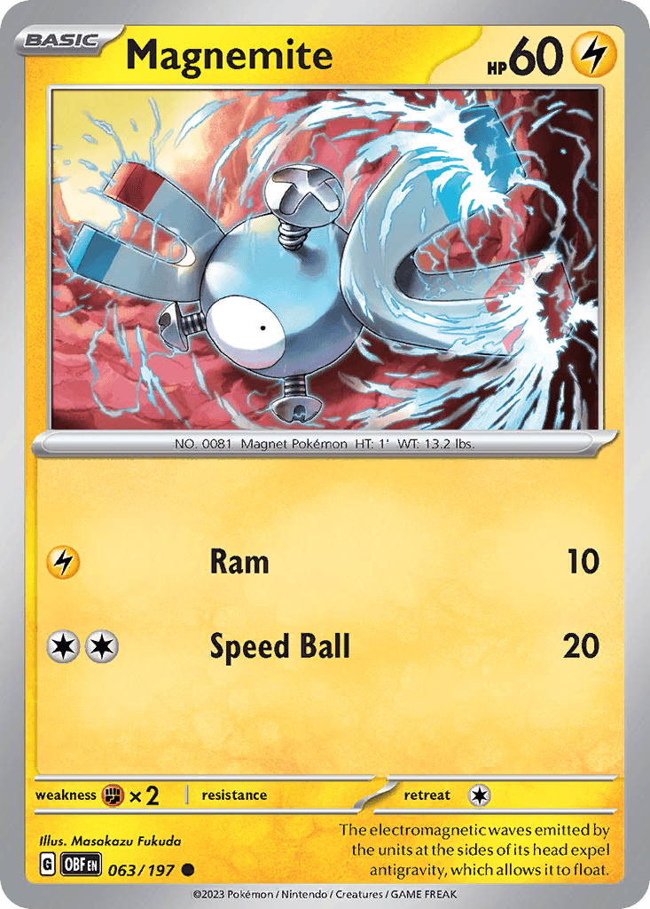 Magnemite, 63/197, Standard