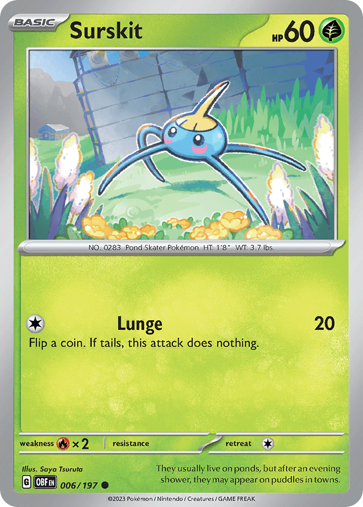 Surskit, 6/197, Standard