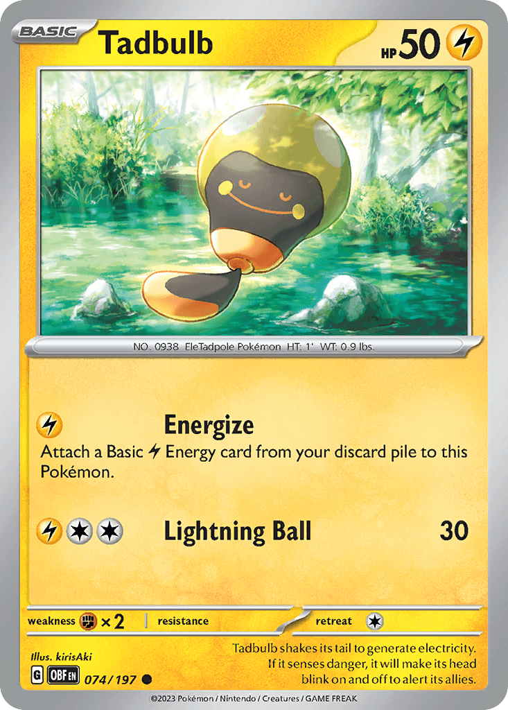 Tadbulb, 74/197, Standard