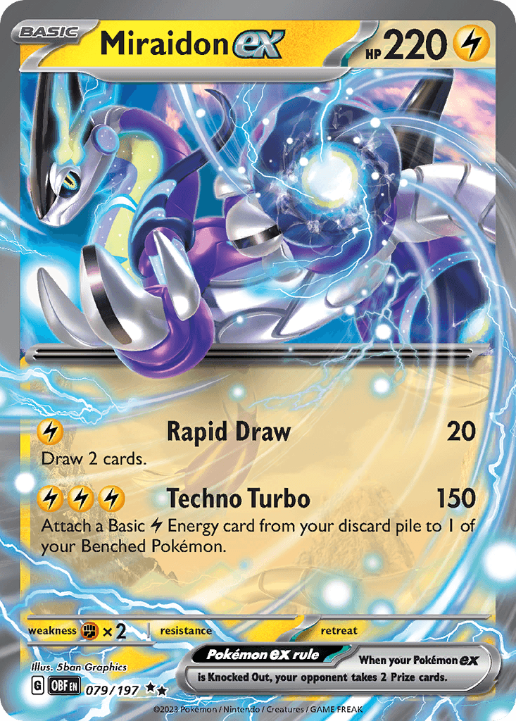 Miraidon ex, 79/197, Standard