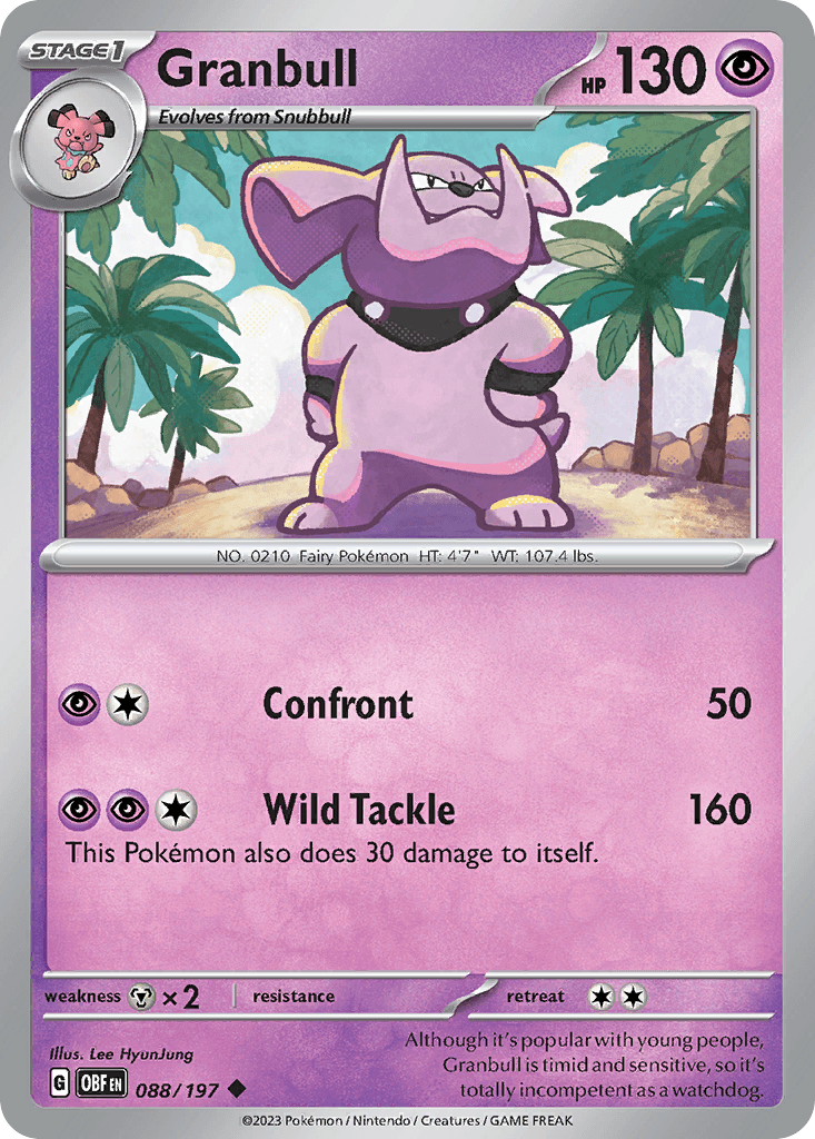 Granbull, 88/197, Standard