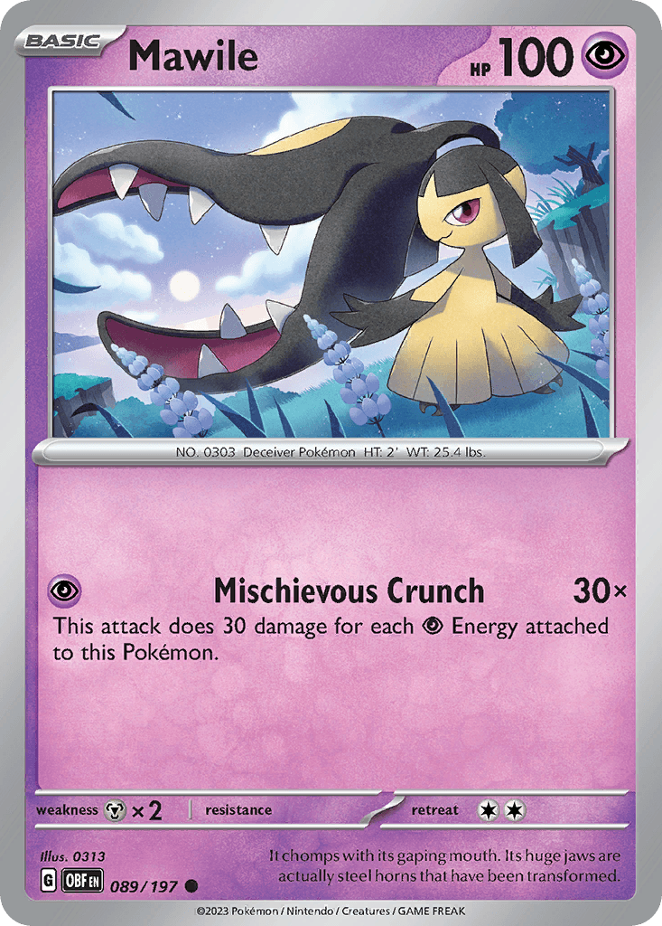 Mawile, 89/197, Standard