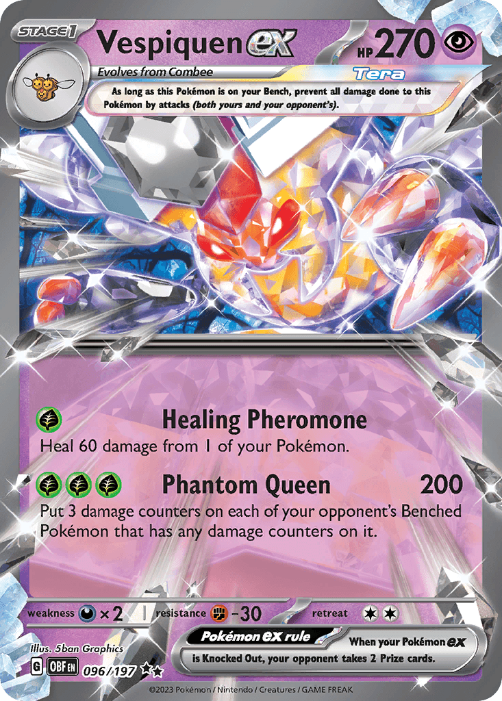 Vespiquen ex, 96/197, Standard