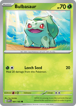 Bulbasaur, 1/165, Standard