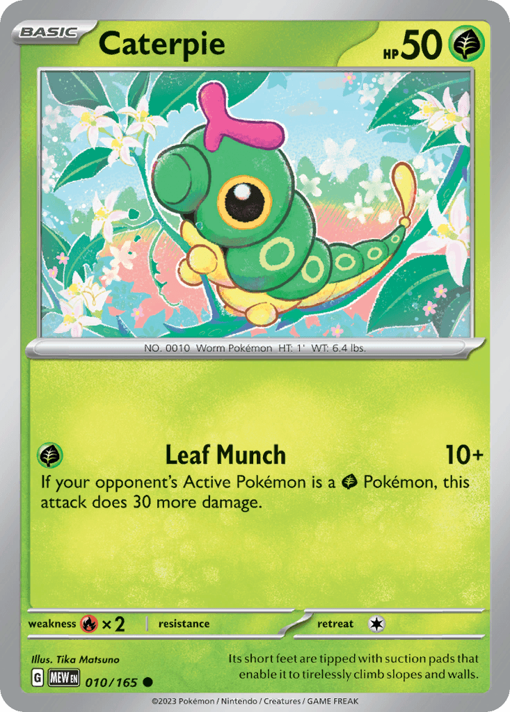 Caterpie, 10/165, Standard