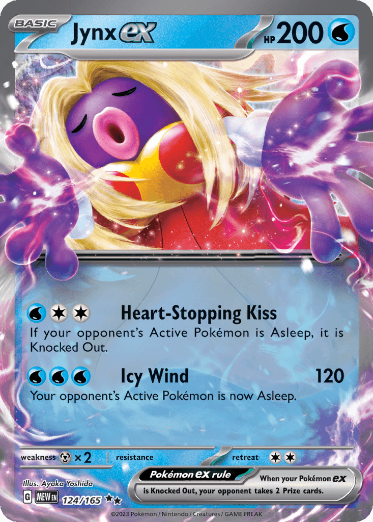 Jynx ex, 124/165, Standard