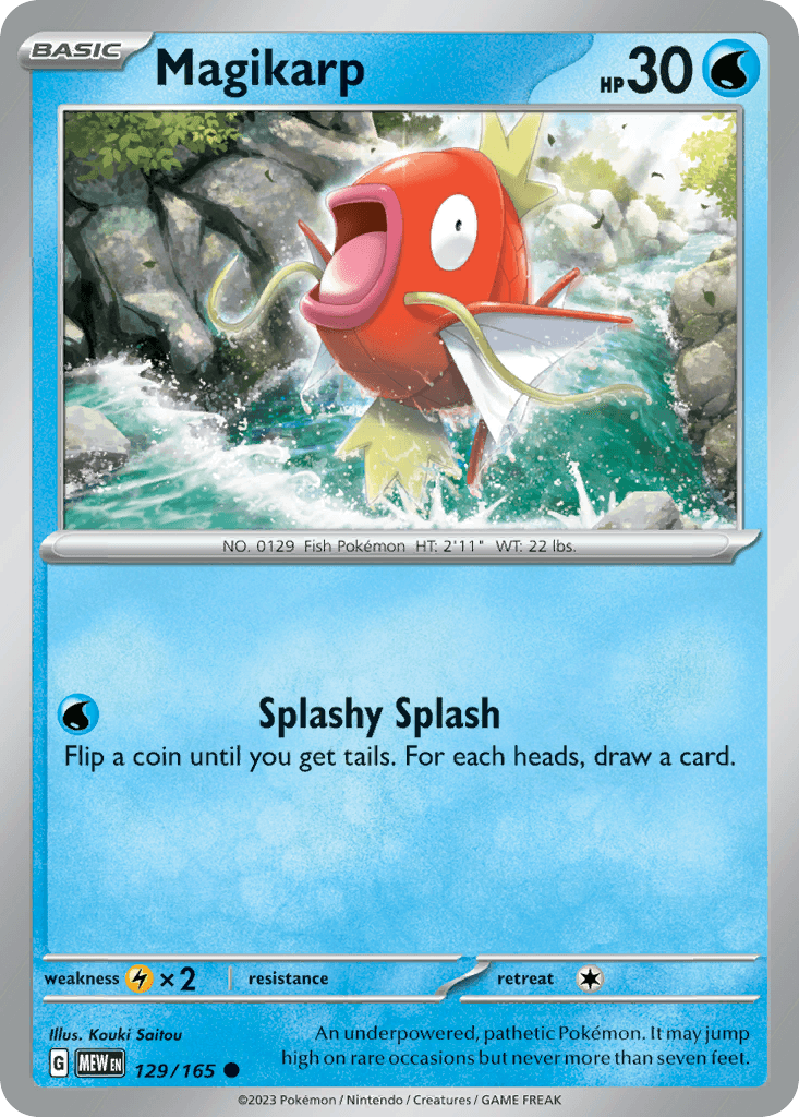 Magikarp, 129/165, Standard