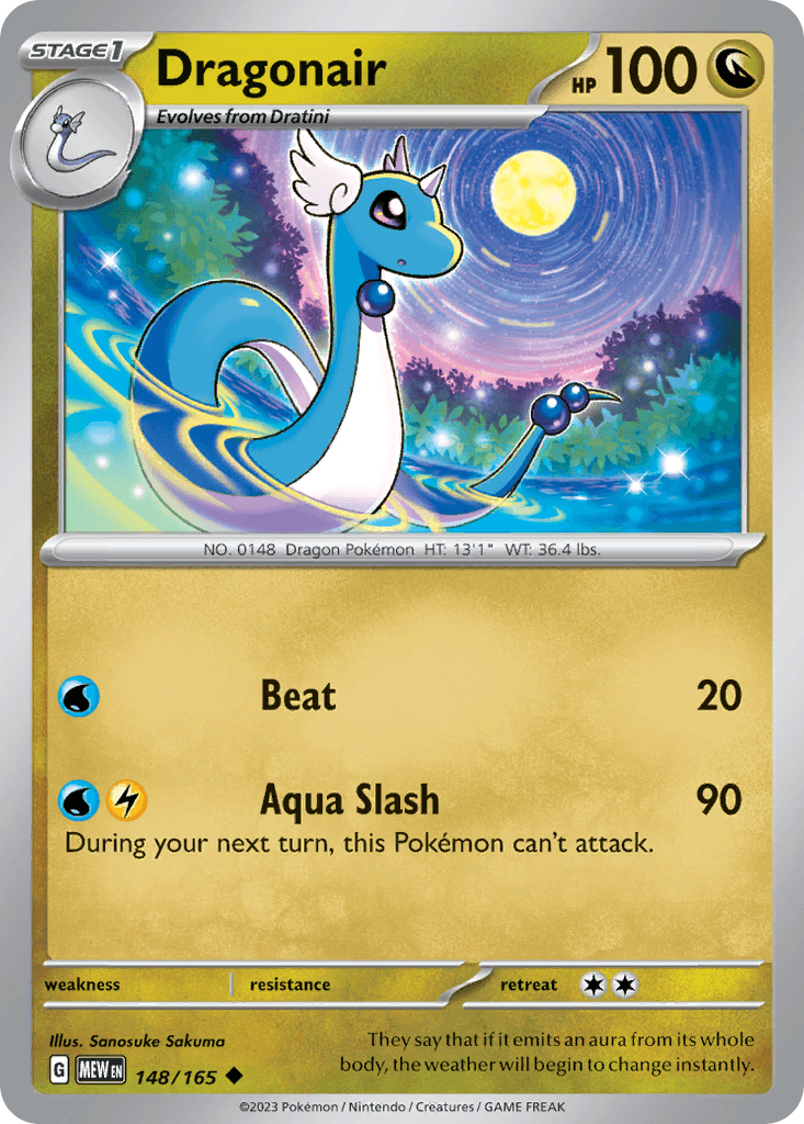 Dragonair, 148/165, Standard