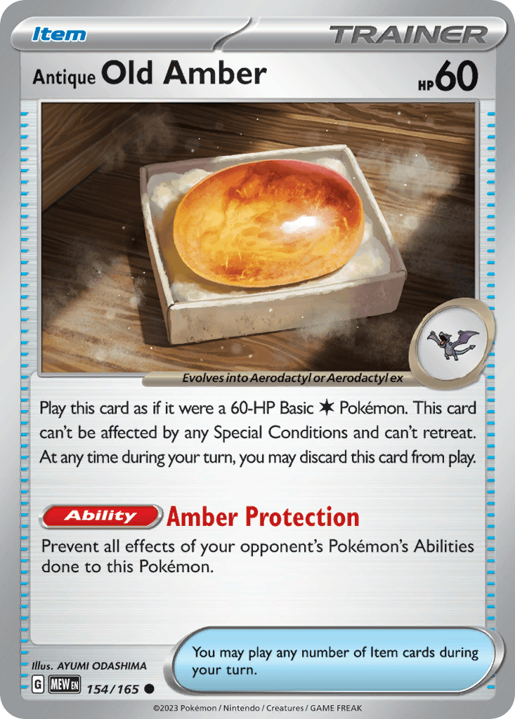 Antique Old Amber, 154/165, Standard