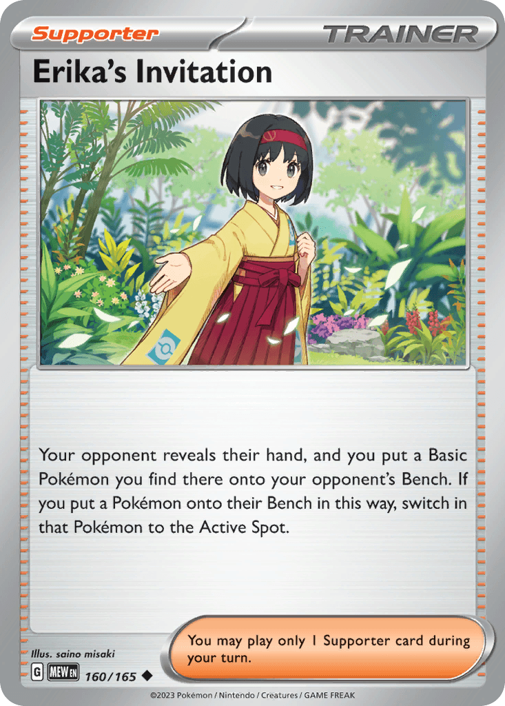 Erika's Invitation, 160/165, Standard