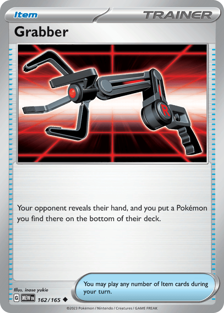 Grabber, 162/165, Standard