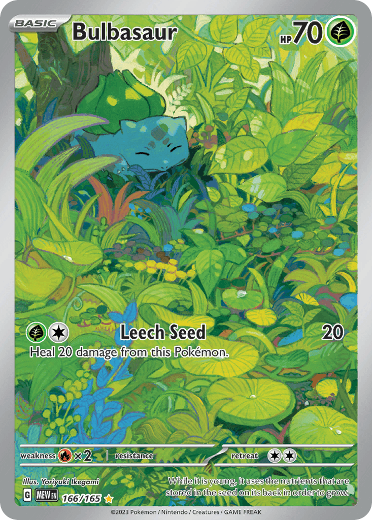 Bulbasaur, 166/165, Standard