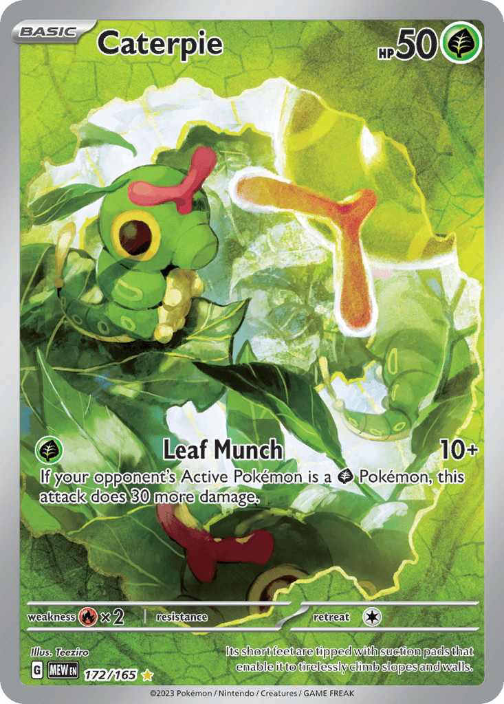 Caterpie, 172/165, Standard