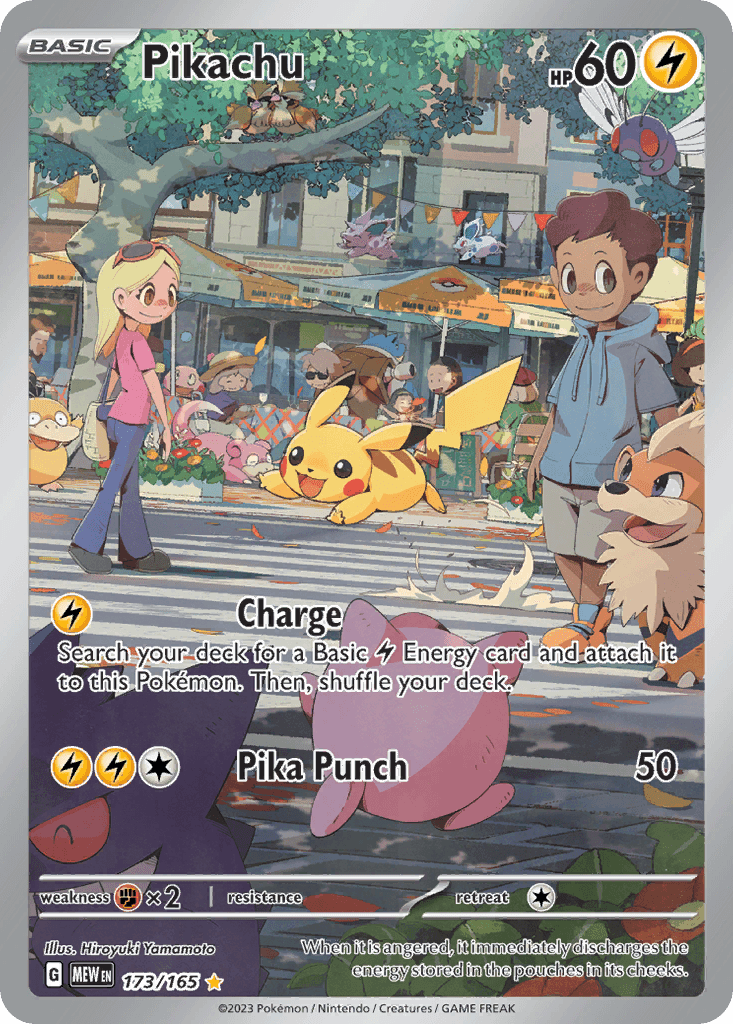 Pikachu, 173/165, Standard