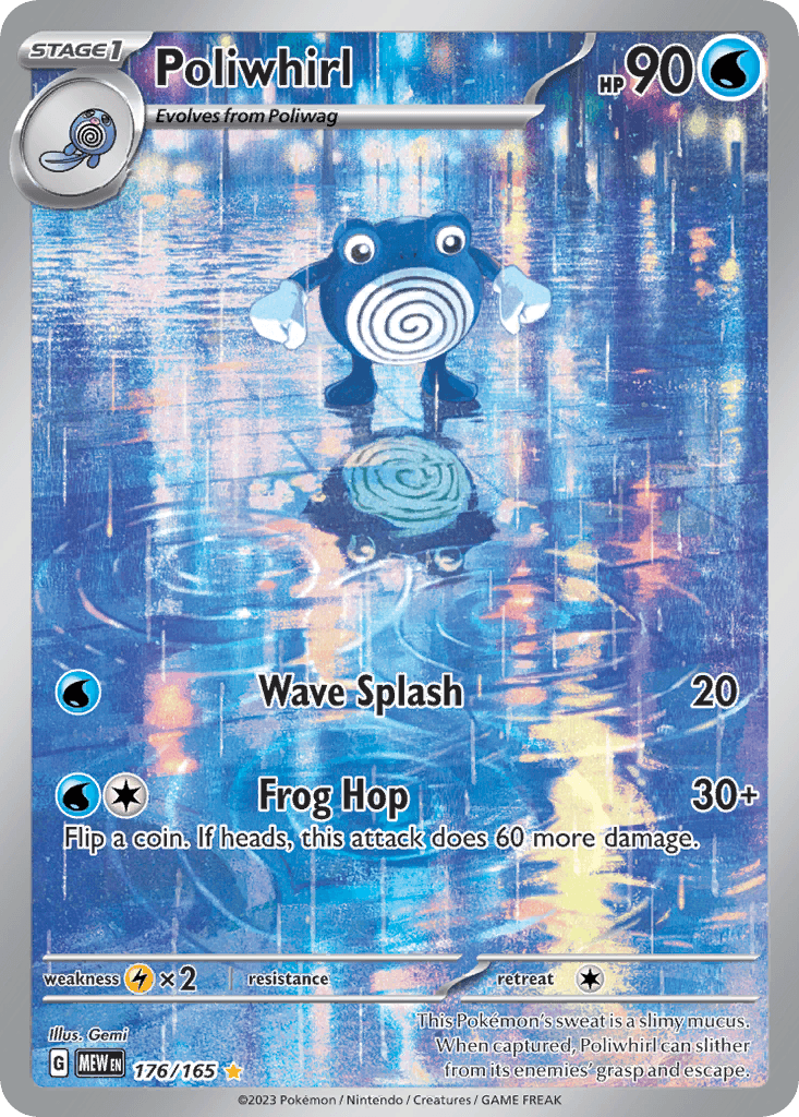 Poliwhirl, 176/165, Standard