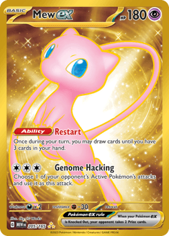 Mew ex, 205/165, Standard