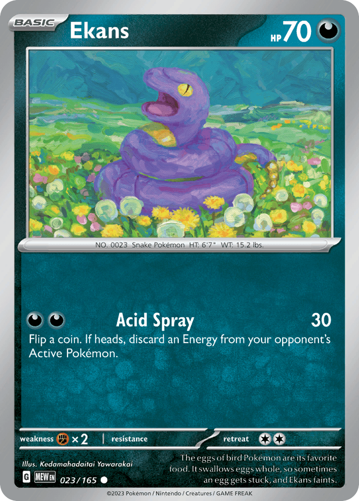 Ekans, 23/165, Standard