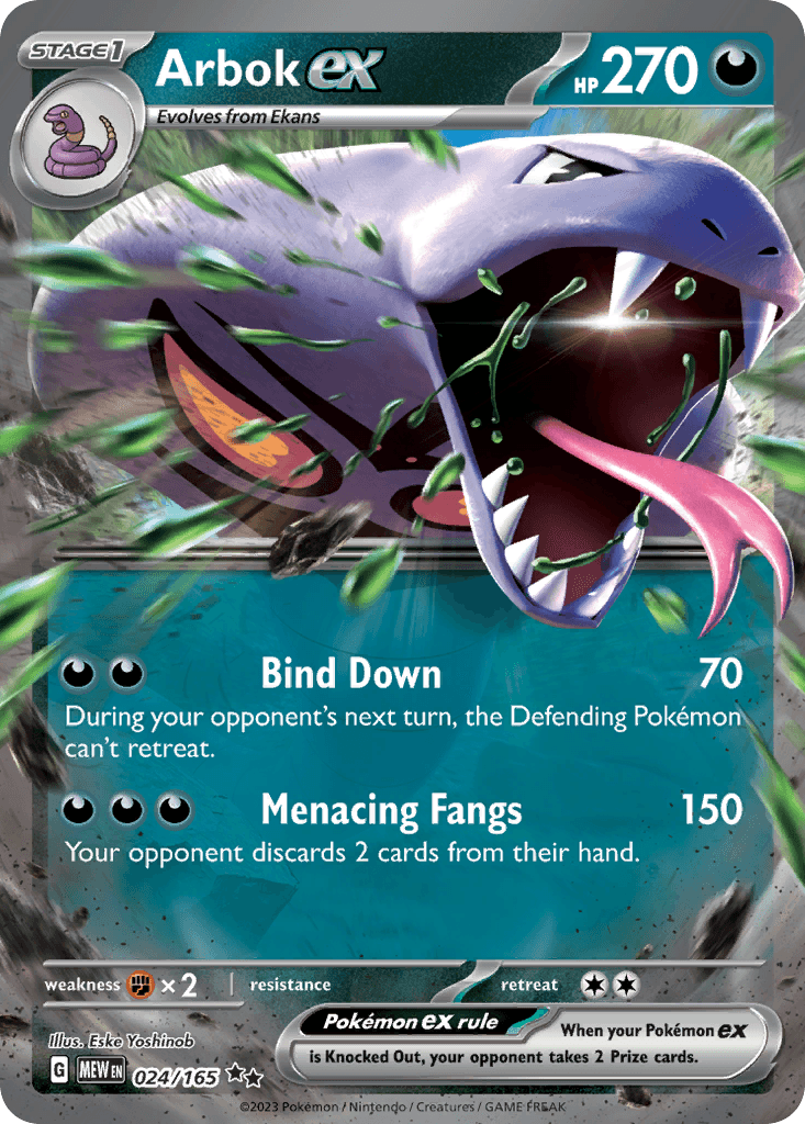 Arbok ex, 24/165, Standard
