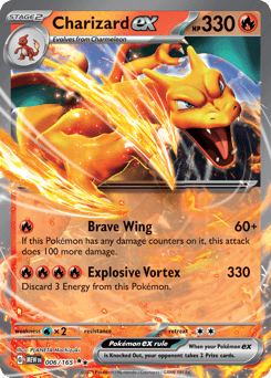 Charizard ex, 6/165, Standard