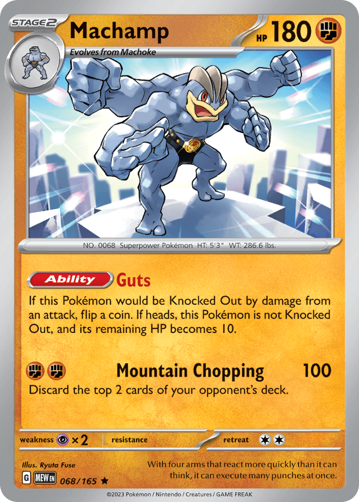 Machamp, 68/165, Standard