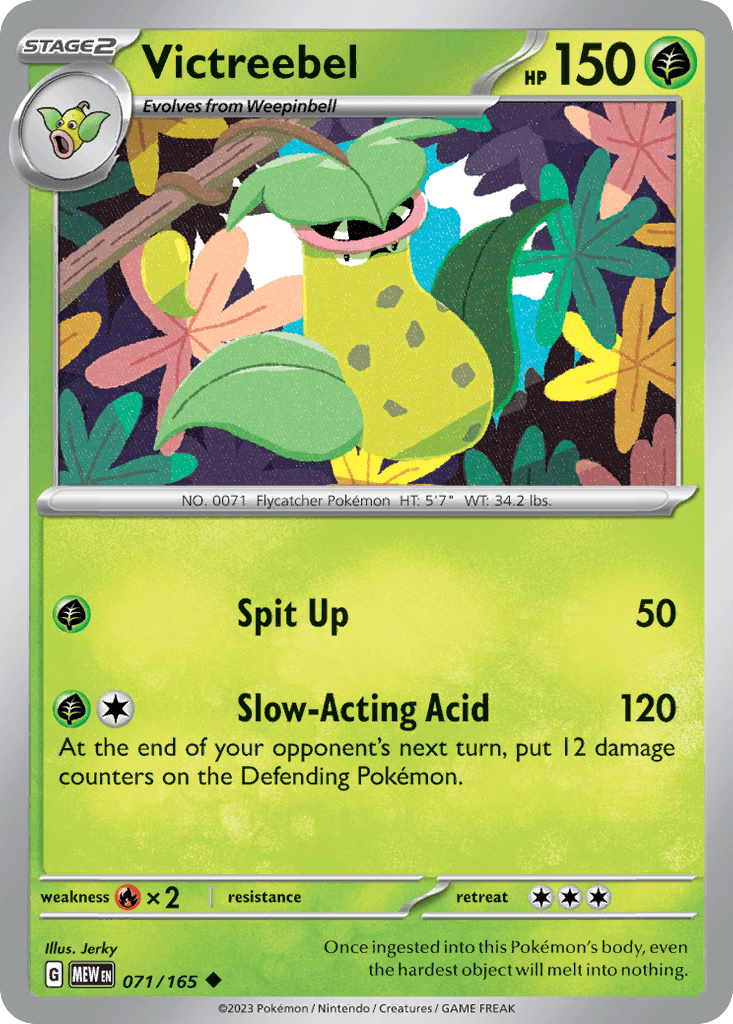 Victreebel, 71/165, Standard