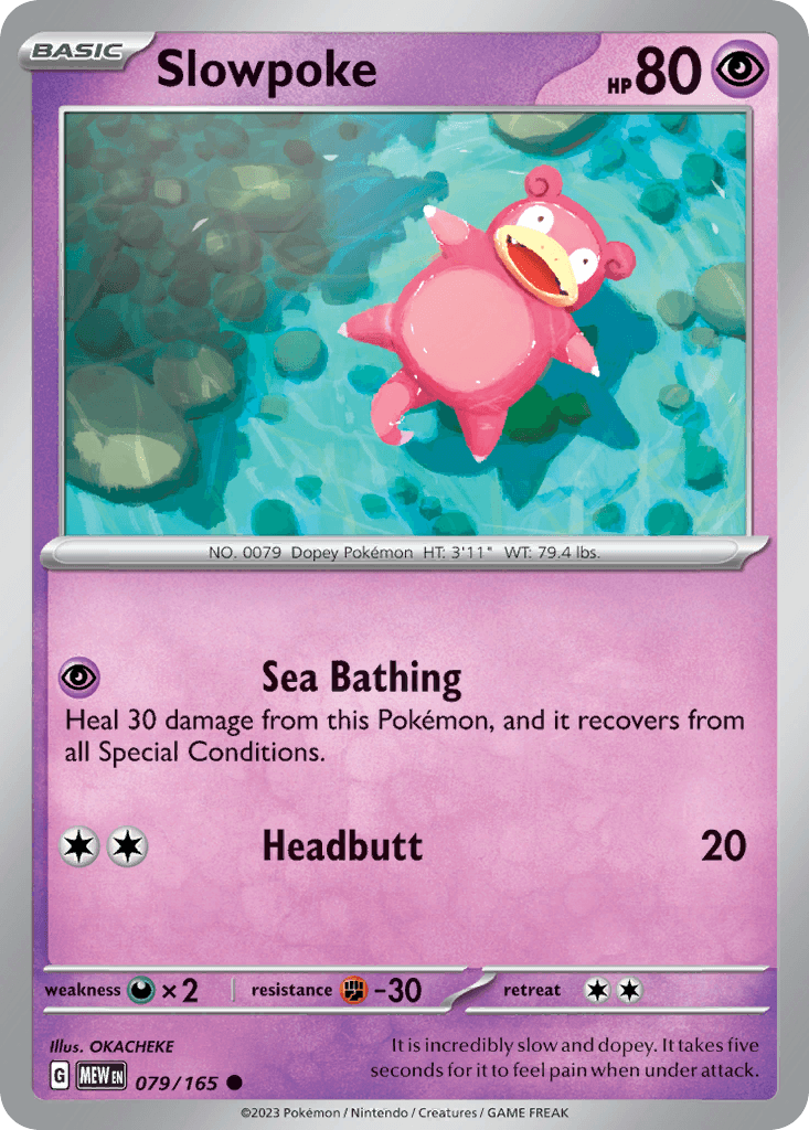 Slowpoke, 79/165, Standard