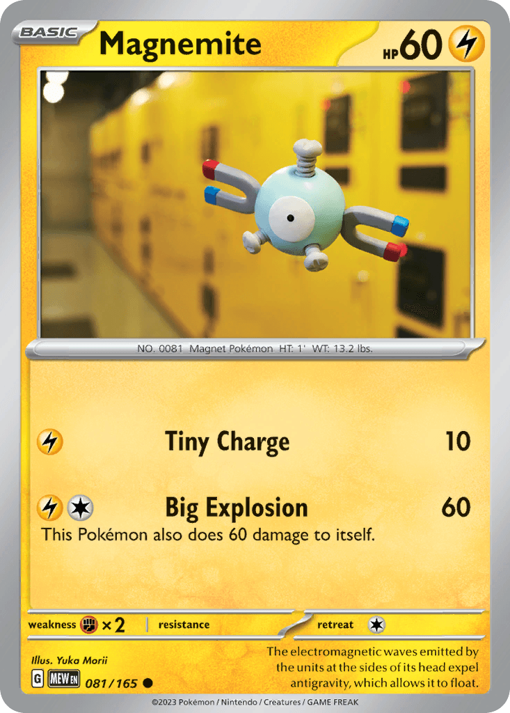 Magnemite, 81/165, Standard