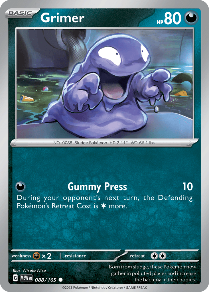 Grimer, 88/165, Standard