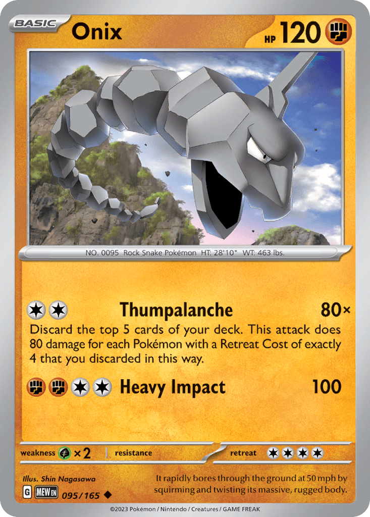 Onix, 95/165, Standard