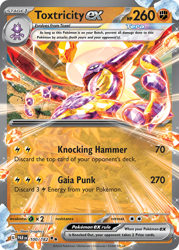 Toxtricity ex, 100/182, Standard