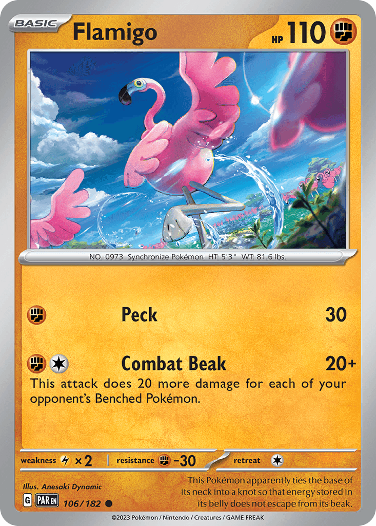 Flamigo, 106/182, Standard