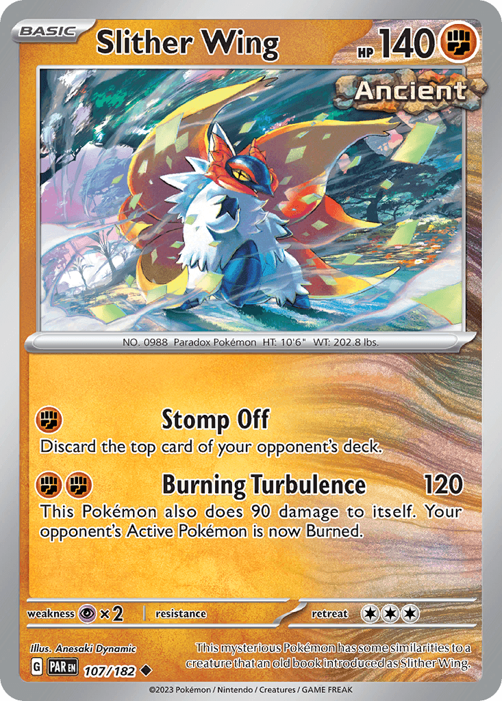Slither Wing, 107/182, Standard