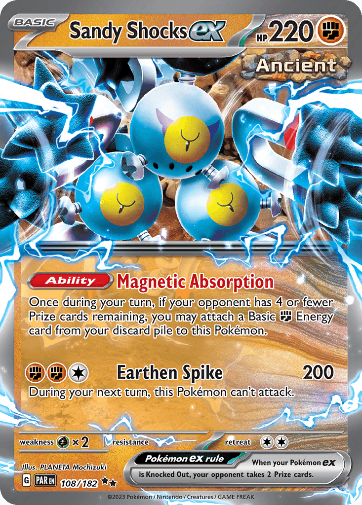 Sandy Shocks ex, 108/182, Standard